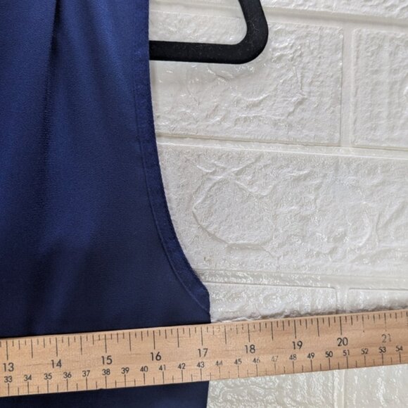 Wilfred Blue Draped Dress - Picture 4 of 5